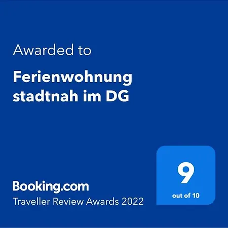 Stadtnah Im Dg Apartment *